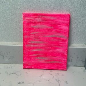 Pink design small canvas!